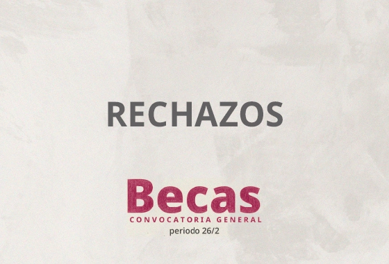 Alumnos rechazados beca
